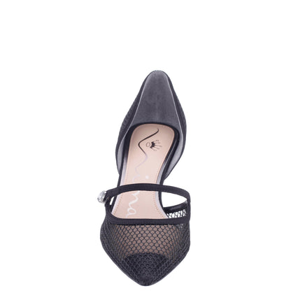 Nina Shoes Nashly Black Mid-Heel Pump