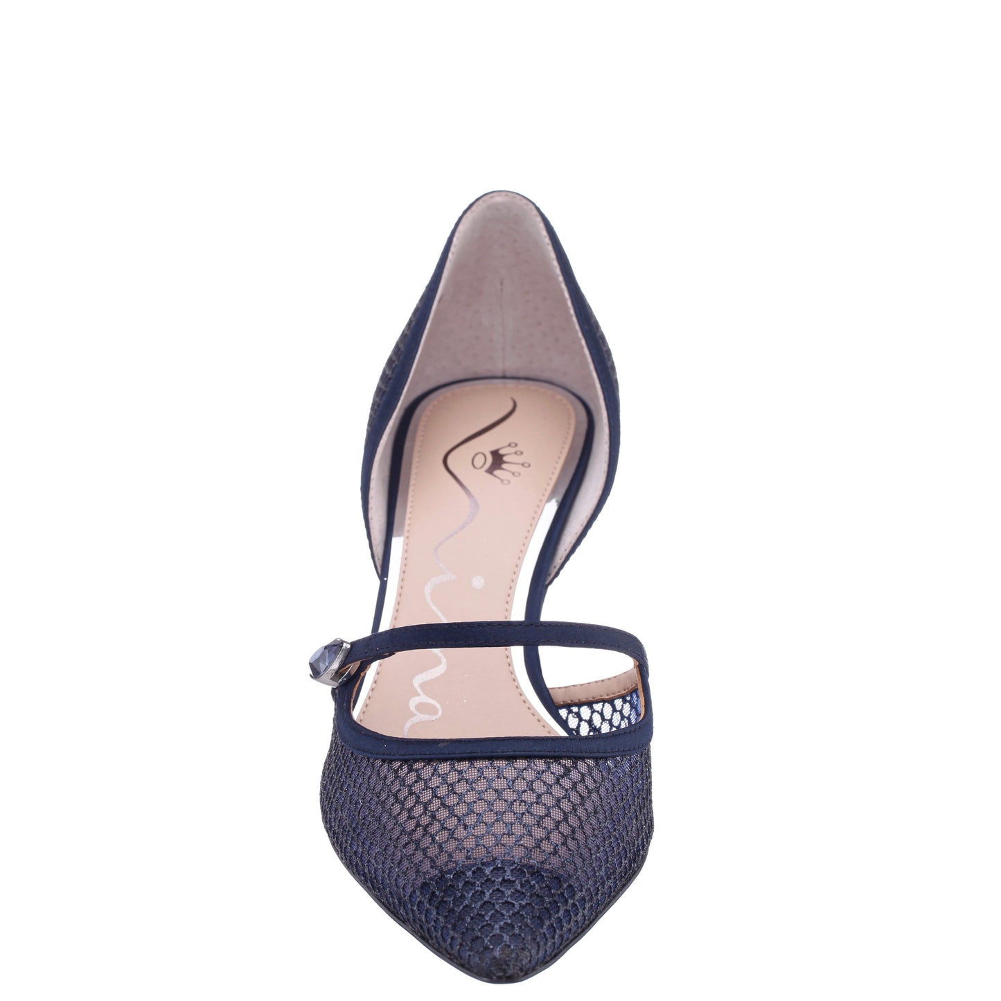 Nina Shoes Nashly Blue Mid-Heel Pump