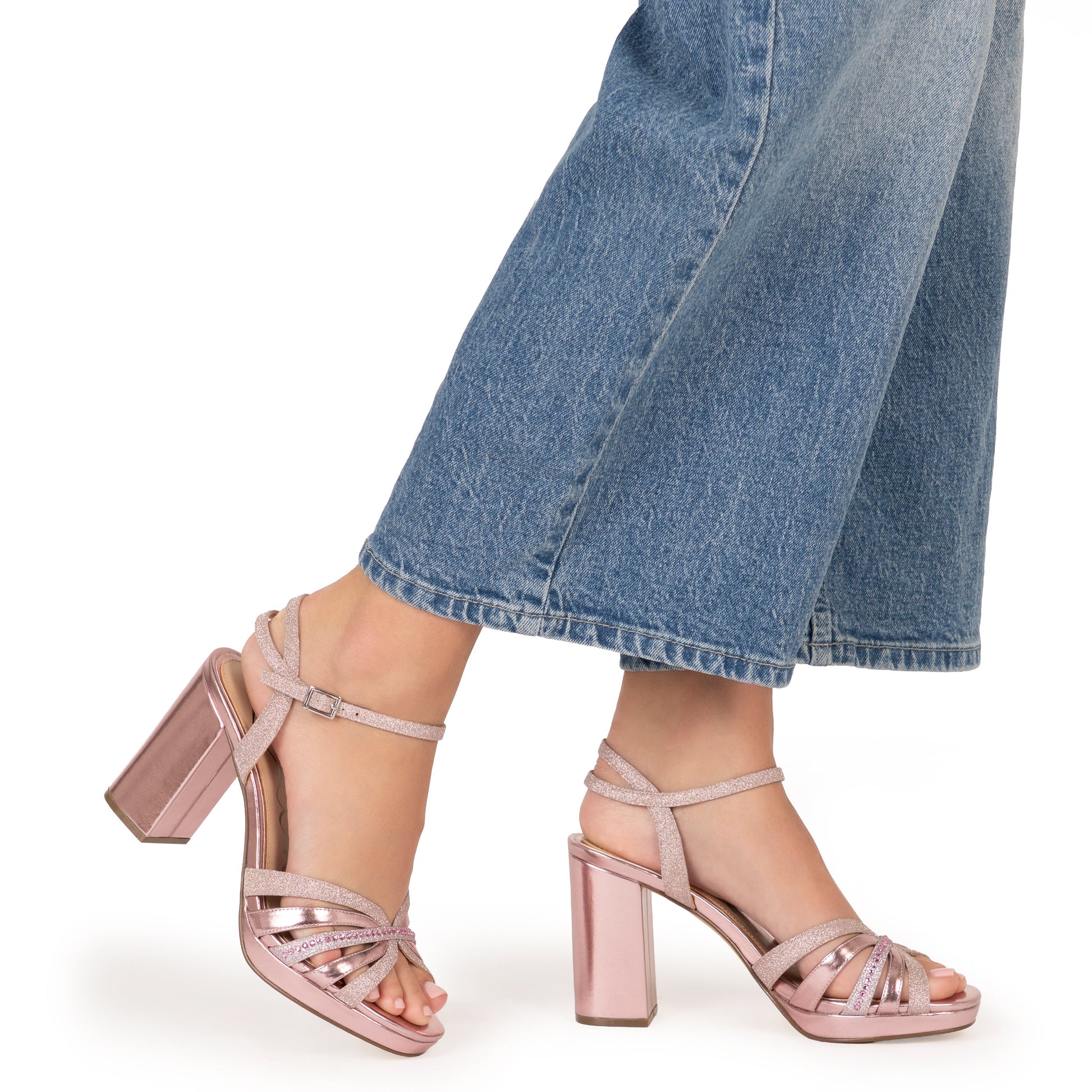 Nina Shoes Shantay Pink Sandal High-Heel Platform
