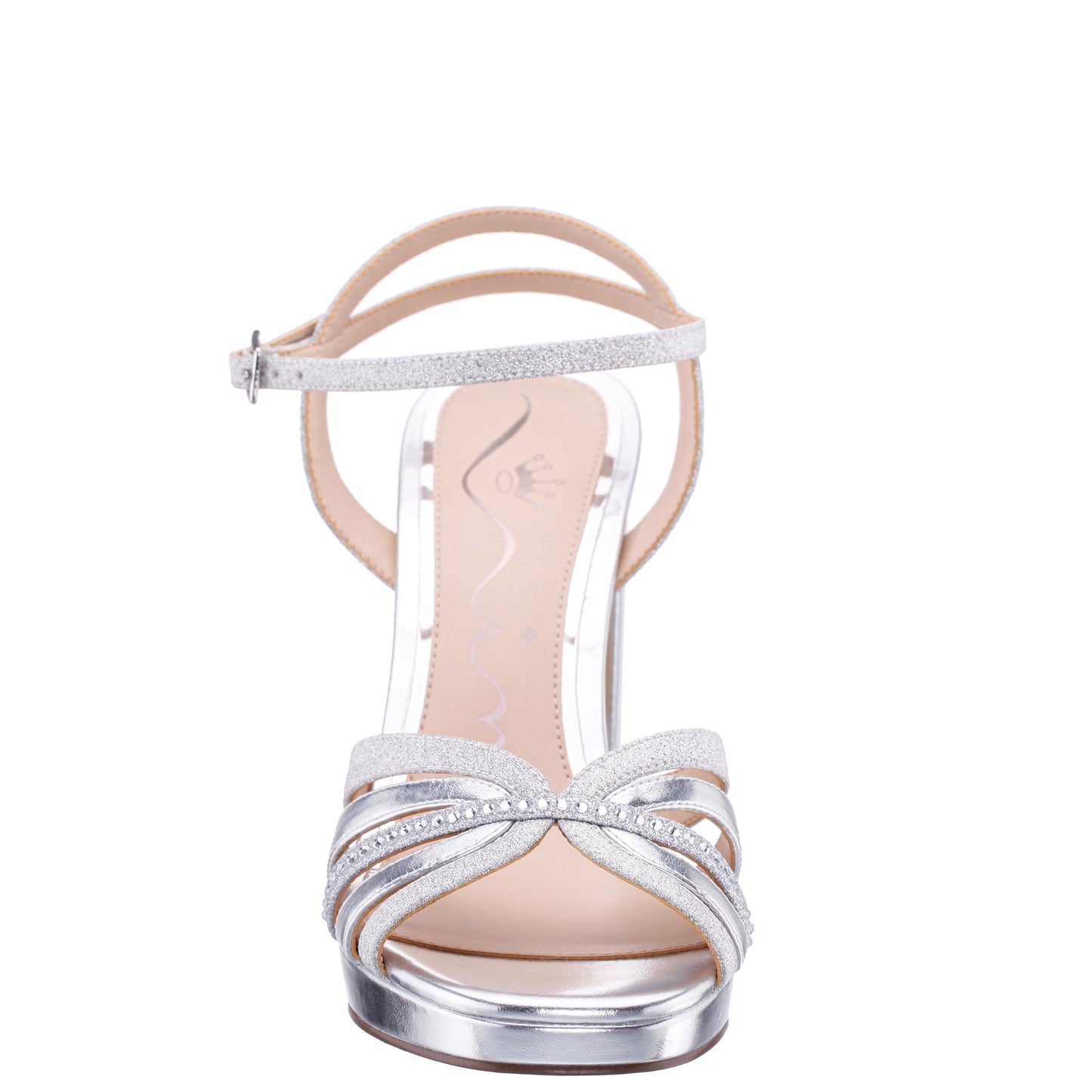 Nina Shoes Shantay Silver Sandal High-Heel Platform