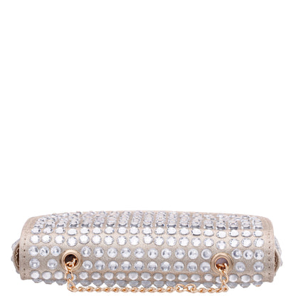 Nina Shoes Bixby Platino Glamex Crossbody Bag