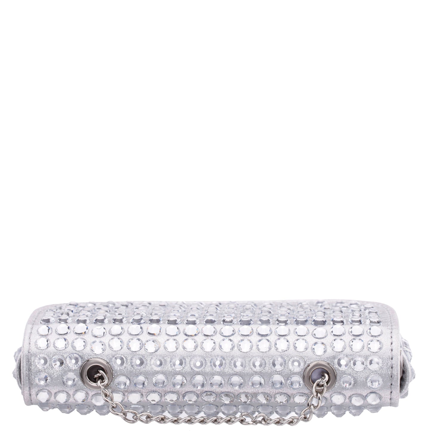 Nina Shoes Bixby Silver Glamex Crossbody Bag