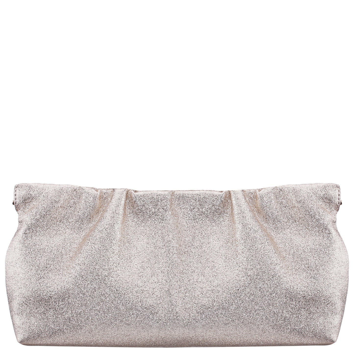 Nina Shoes Thea-T Platino Stellarglow Fabric Frame Clutch