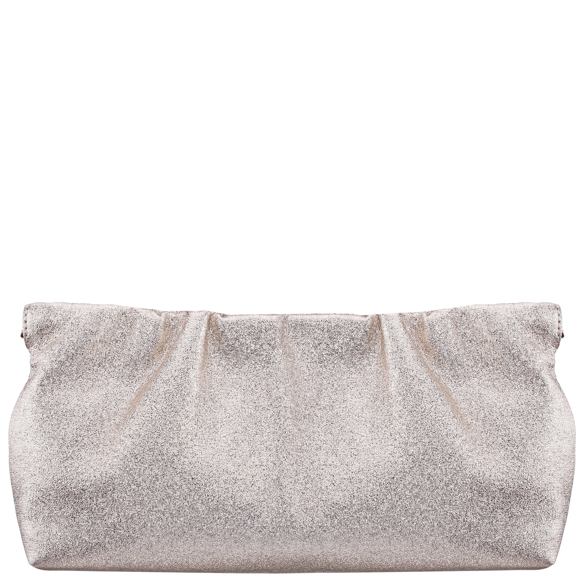 Nina Shoes Thea-T Platino Stellarglow Fabric Frame Clutch
