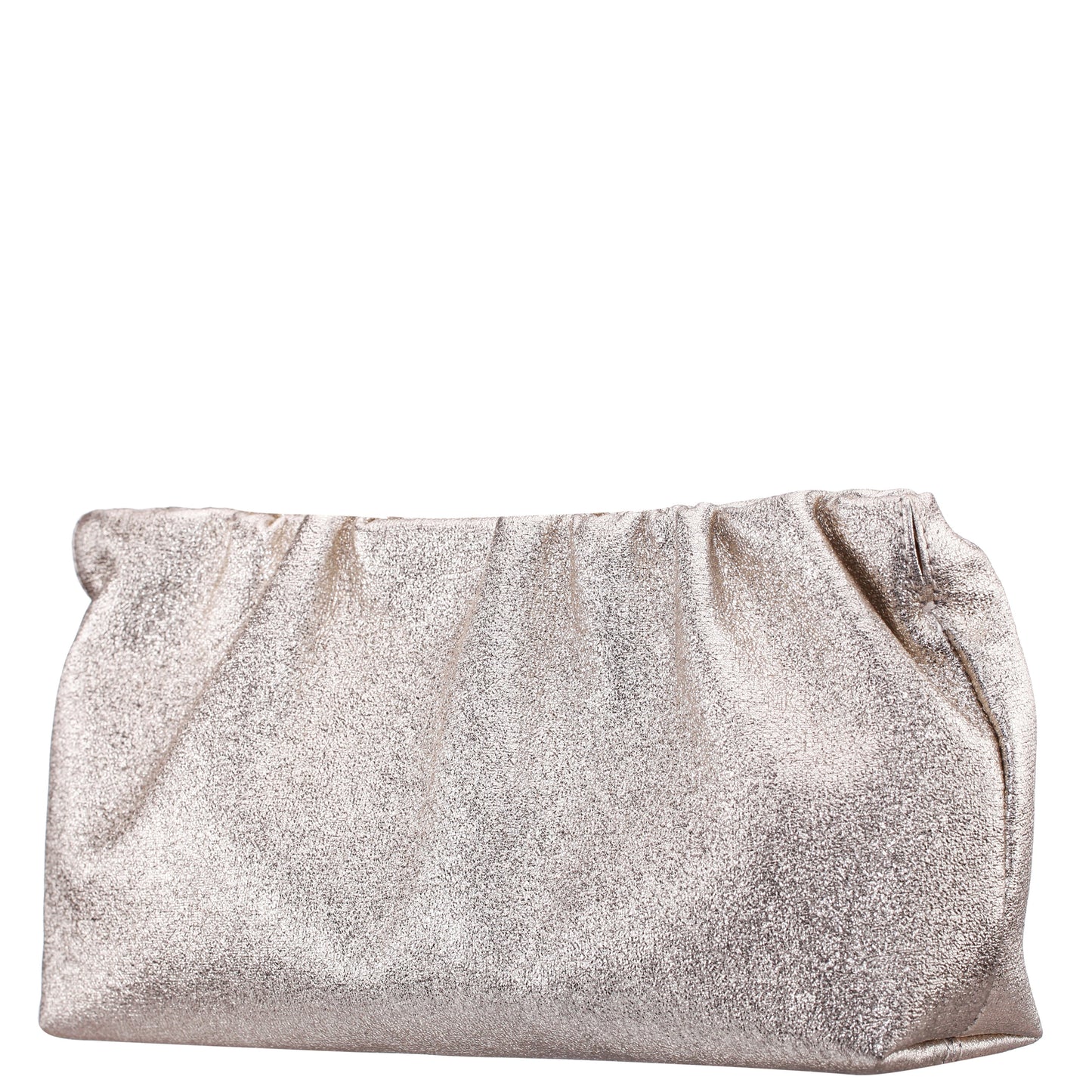 Nina Shoes Thea-T Platino Stellarglow Fabric Frame Clutch