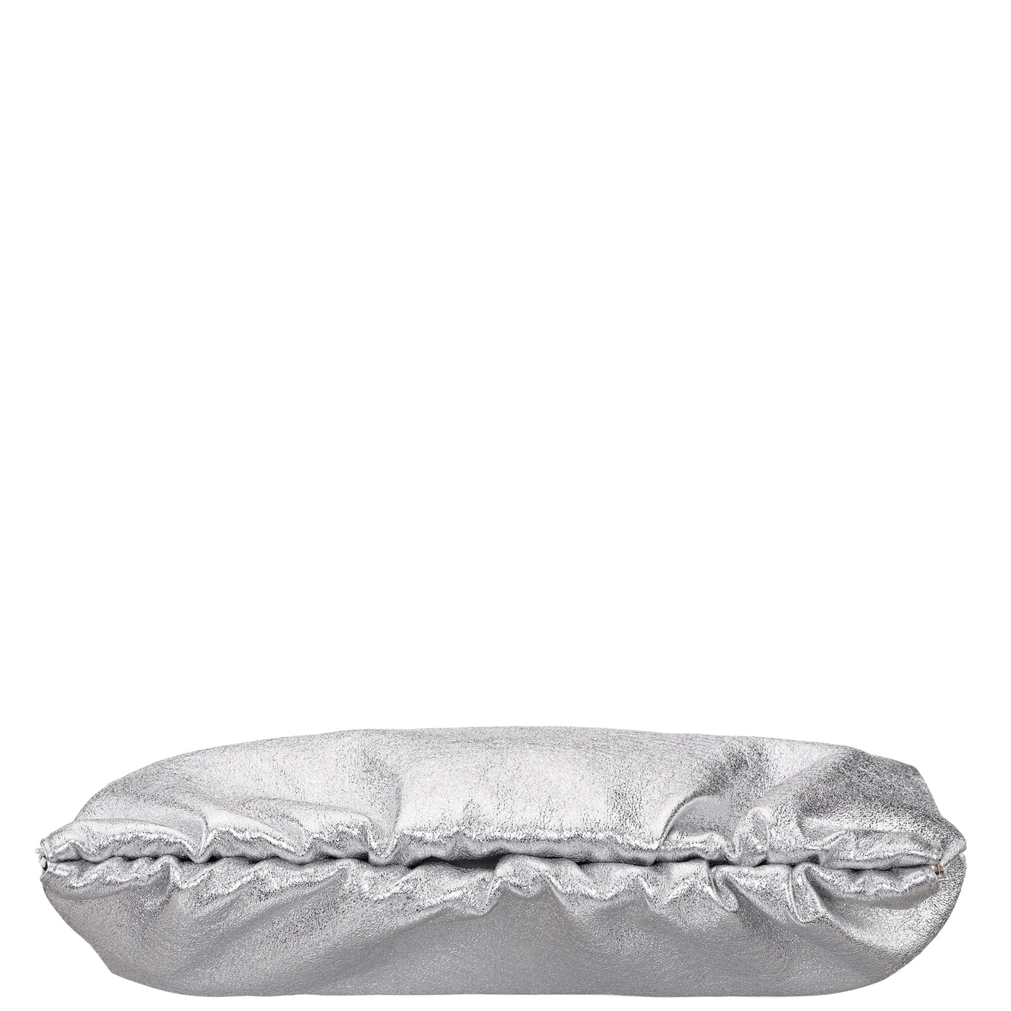 Nina Shoes Thea-T Silver Stellarglow Fabric Frame Clutch