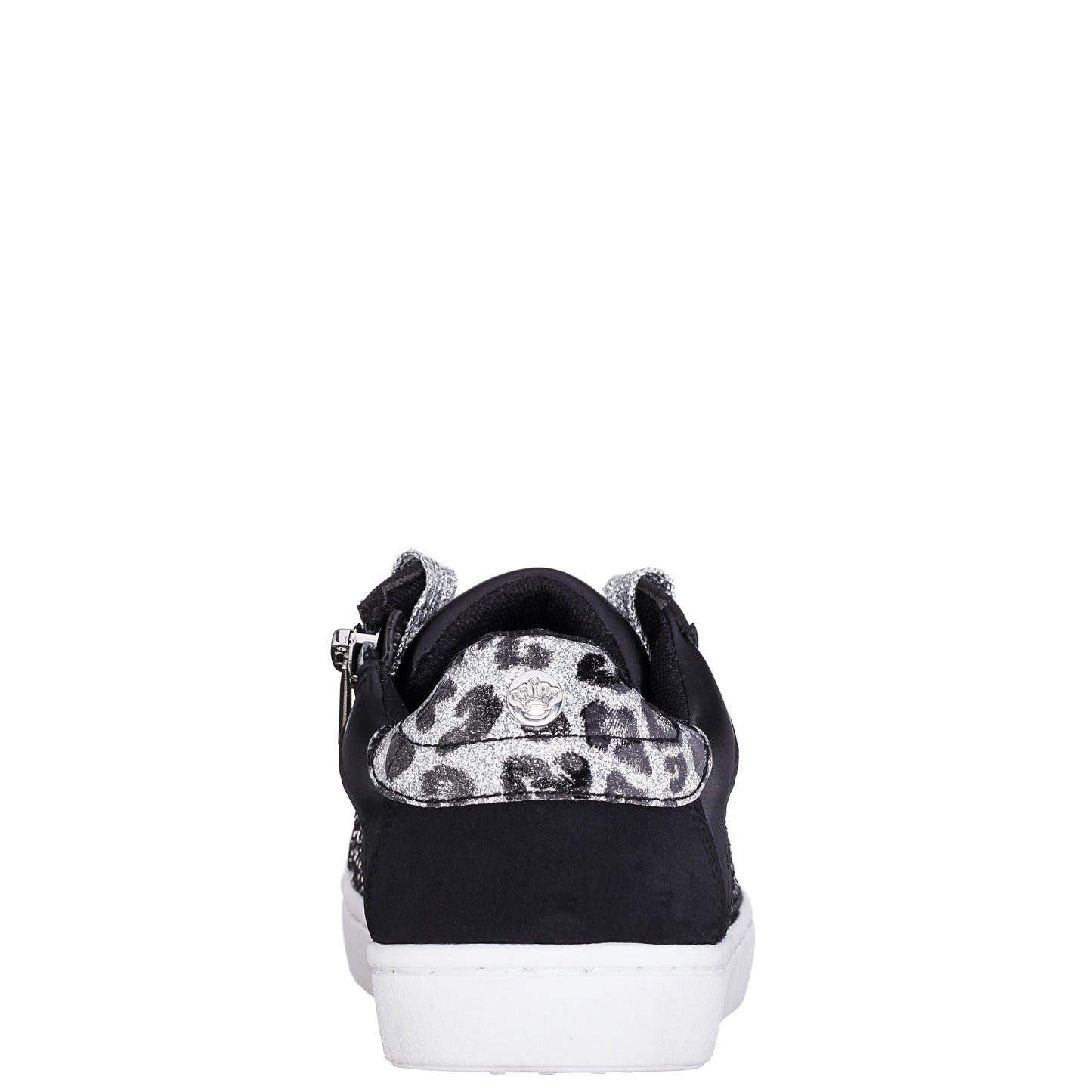 Nina Shoes Girls Waleska Black Sequin Low Top Sneakers