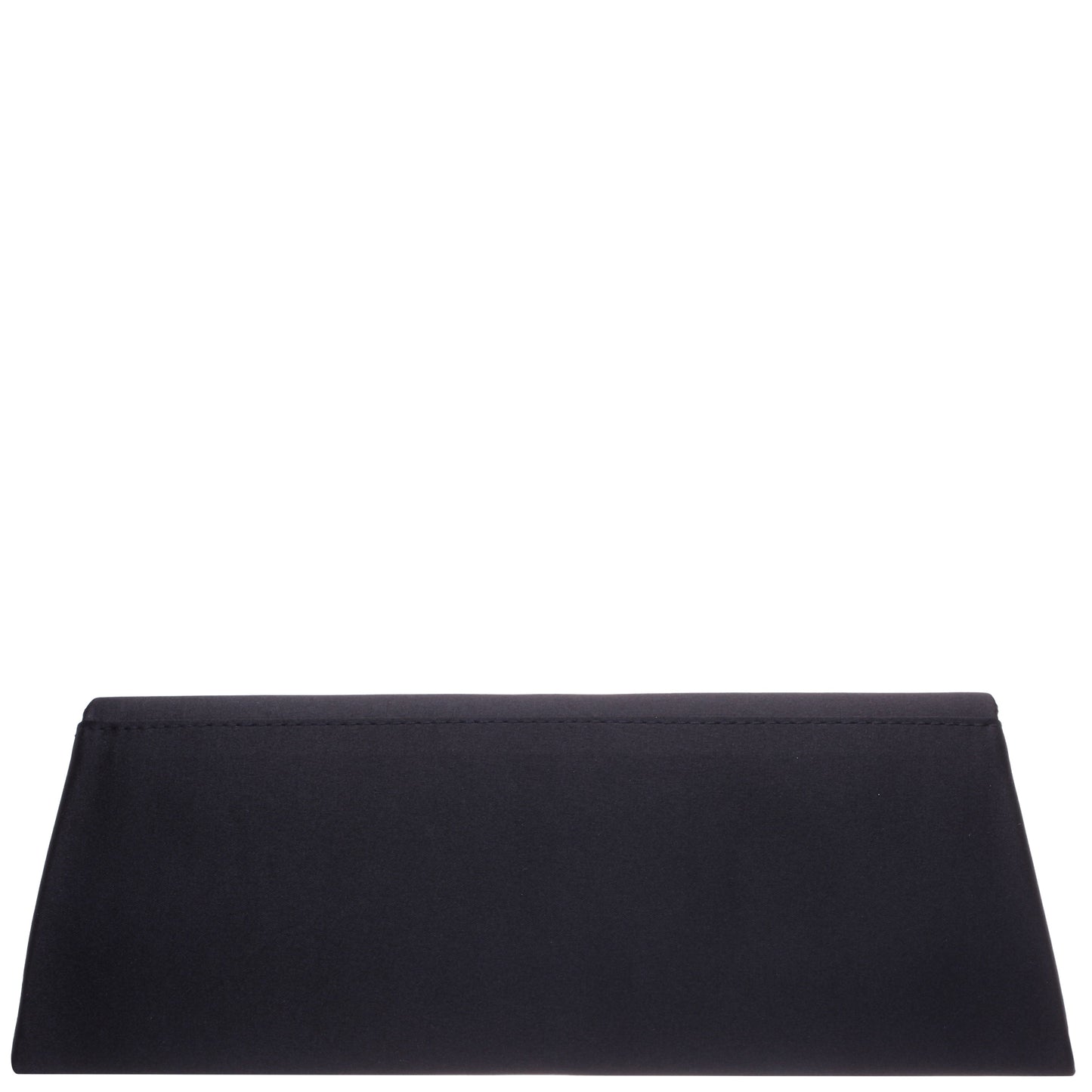 Nina Shoes Zoey-Z Black Satin Clutch Bag