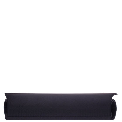 Nina Shoes Zoey-Z Black Satin Clutch Bag