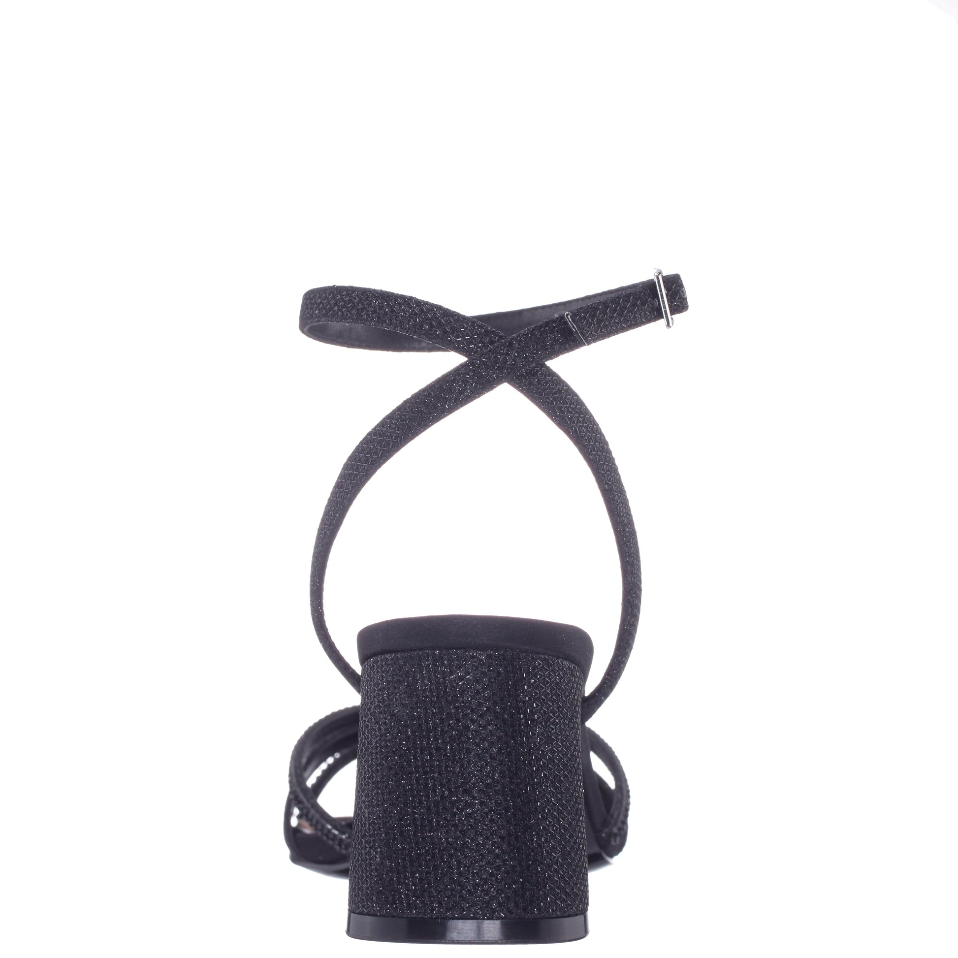 Nina Shoes Bracha Black Block-Heel Sandals