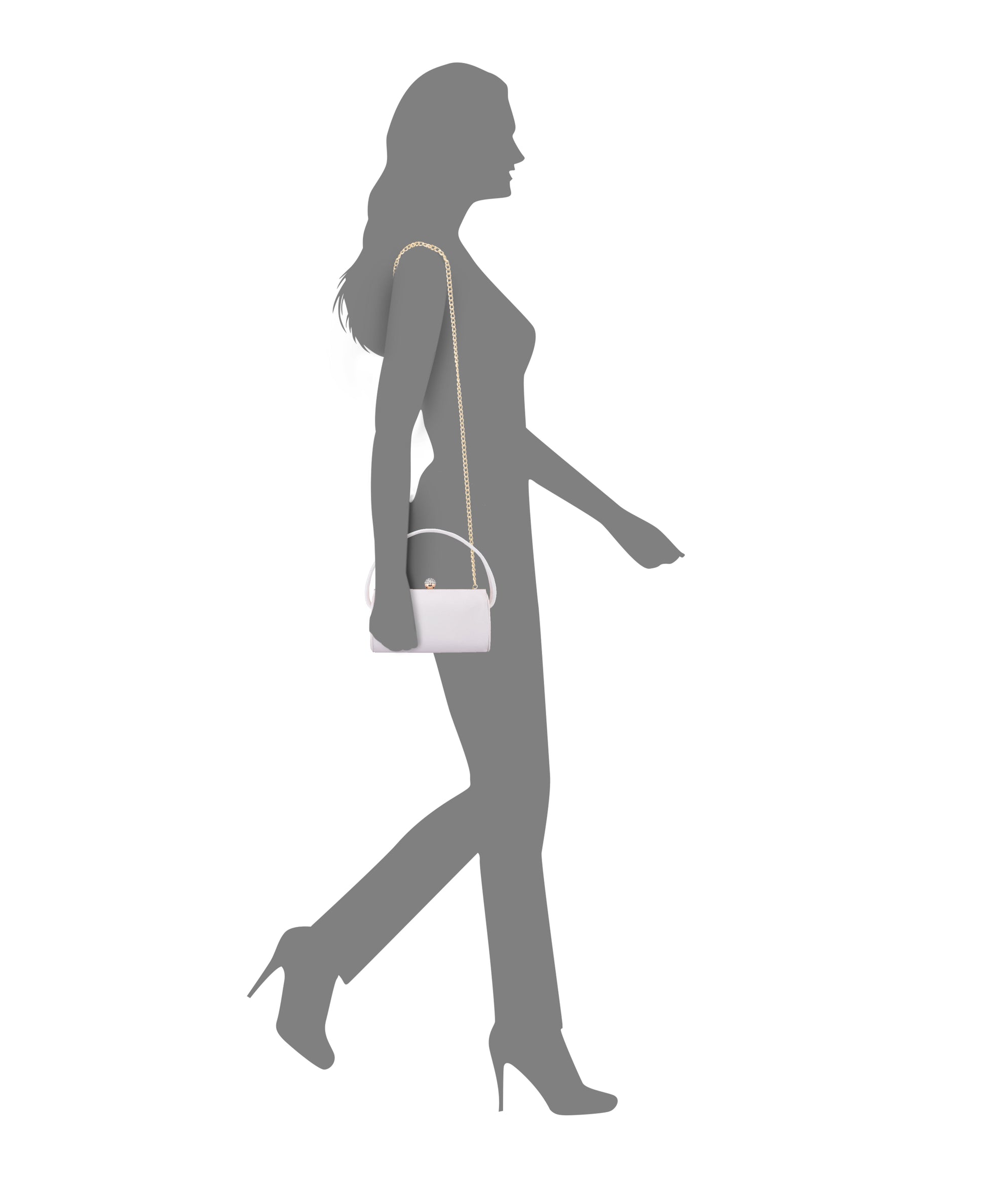 Nina Shoes Khalani Beige Satin Handle Bag