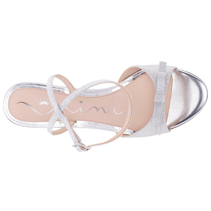 Nina Shoes Vicci Silver Sandal High-Heel